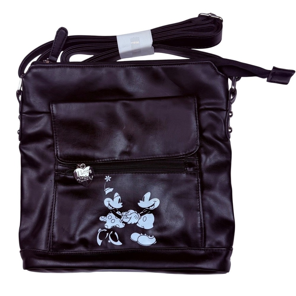 NEW Disney Mickey Mouse Bradford Exchange Crossbody Bag Purse I Love Mickey 2012
